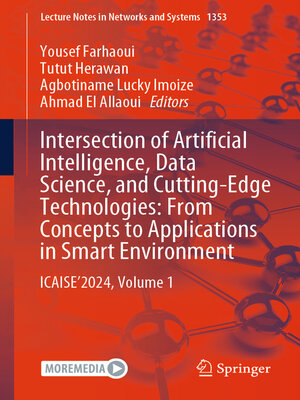 cover image of Intersection of Artificial Intelligence, Data Science, and Cutting-Edge Technologies